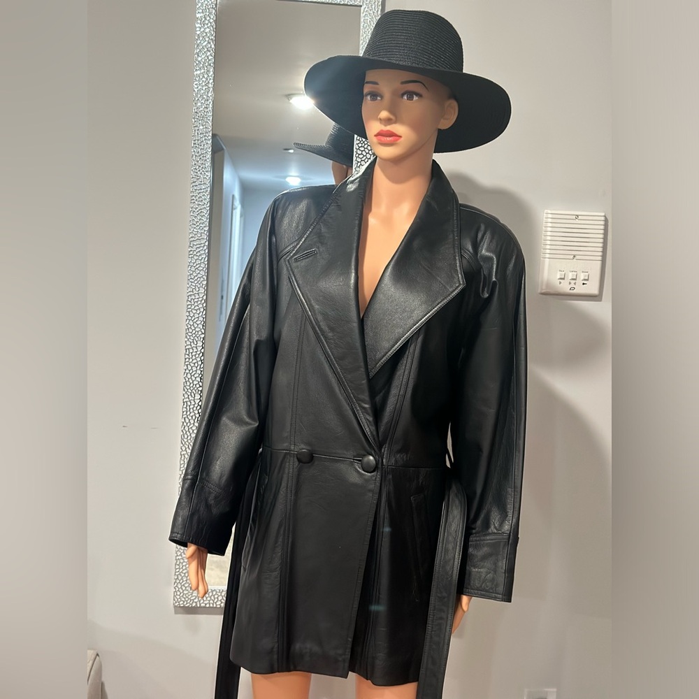 Vintage jacket DONNA PELLE size M LEATHER